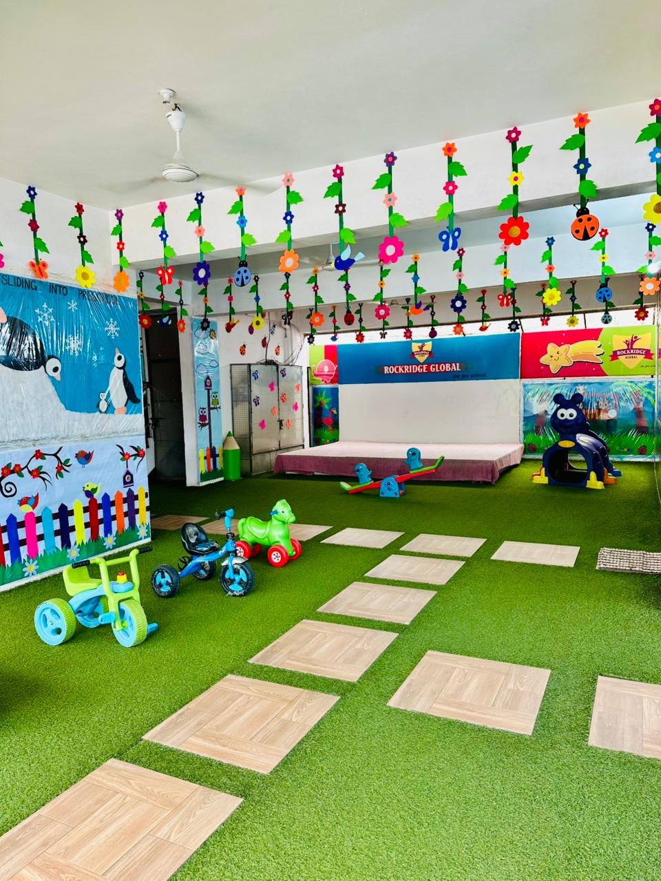 Happy children at Rockridge Global Preschool