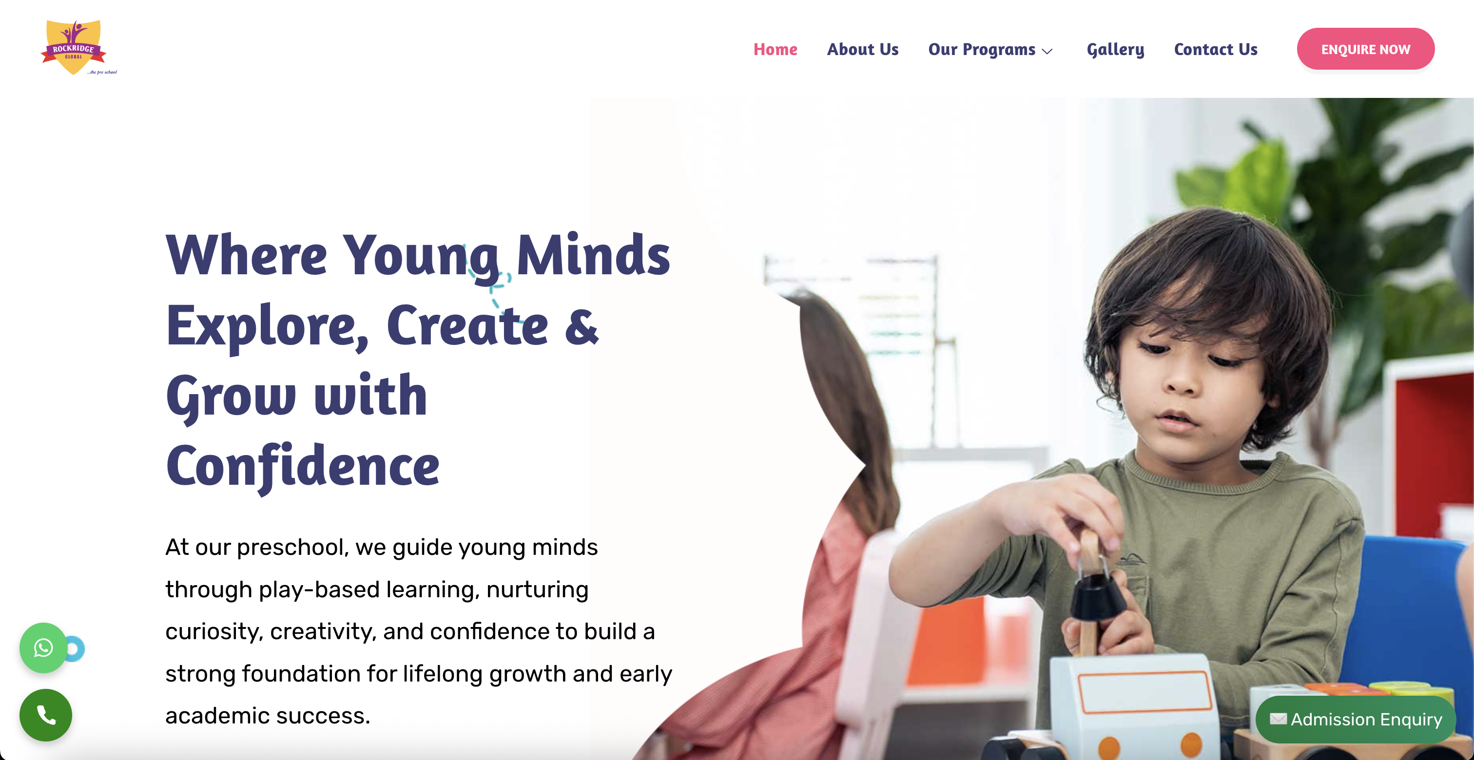 Rockridge Global School - Main Website